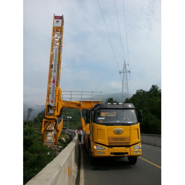 22m Bridge Inspection Platform Under Bridge Access Structure Mounted With Truck