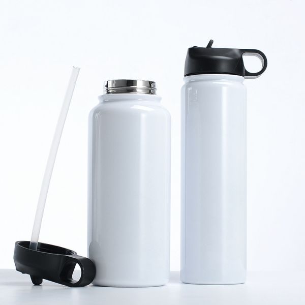 Coated 32oz Sublimation Space Bottle Stainless Steel Water Bottle