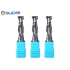 Buy cheap 4 Flute Tungsten Carbide End Mill Cutting Tool With TiAIN / TiCN Coating from wholesalers