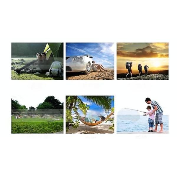 Outdoor Camping Hiking Envelope Sleeping Bag Army Green Waterproof Lightweight For Adults