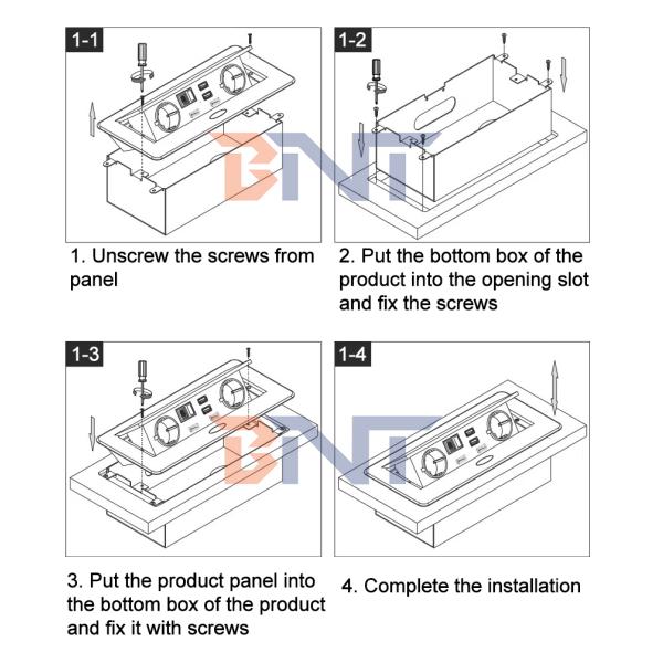 Multi-Functional Power Socket for Office Desk Zinc Alloy Hidden Pop-Up Table Outlet EU Plug Compatible US/AU