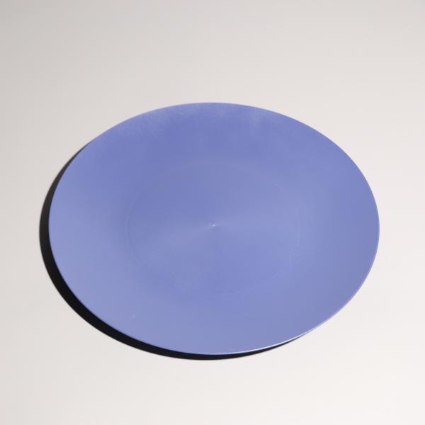 Customized Logo Printed BPA Free Round Plastic Food Tray