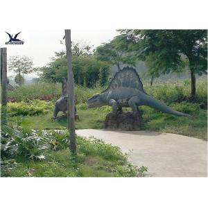 China Animated Silicon Outdoor Dinosaur Statues Amusement Park Equipment on sale
