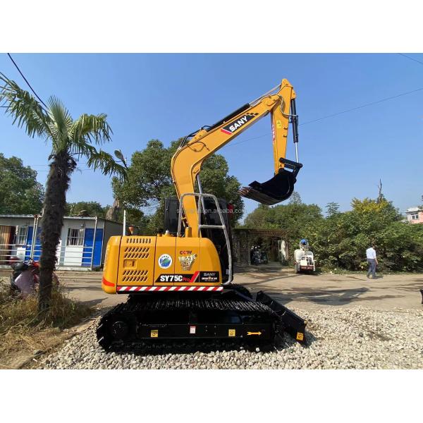 Used SANY SY75c excavator SANY excavator SY75, SANY mini excavator hot sale in stock FOR SALE