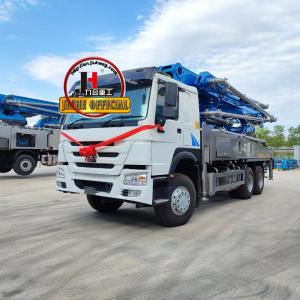 China 38M Truck Mounted Concrete Boom Pump Of Concrete Machinery Hydraulic Concrete Pump Truck on sale