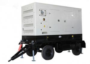 Quality Mobile 30kva 60kva Trailer Genset Diesel Generator Double Axle 4 Wheels towable weatherproof wholesale