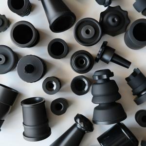 Buy cheap Customized Tensile Strength Black Rubber Moulding Parts with Customized Shape from wholesalers