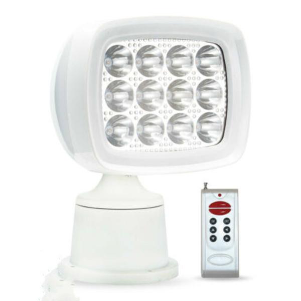 125degree DC 12v Led Boat Searchlight 6500lm With 4M Cable