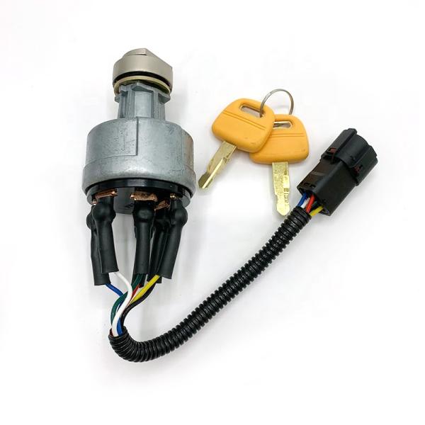 Hydraulic Inlet Filter for Sany Excavator Micro-Digging Start Ignition Switch Key SY16 26 35 50U Xugong 15 Small Digging General Key