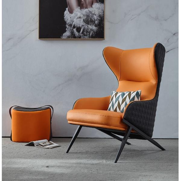 Luxury Modern Fabric Leather Leisure Chair Designer Living Room Confoetable highback Chair