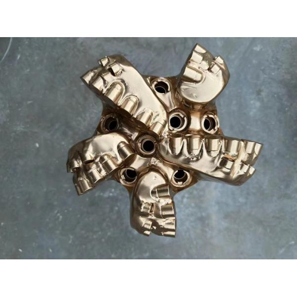 5blades 8.5inch PDC Core Drill Bit Double Row Cuutter For Water Well Drilling