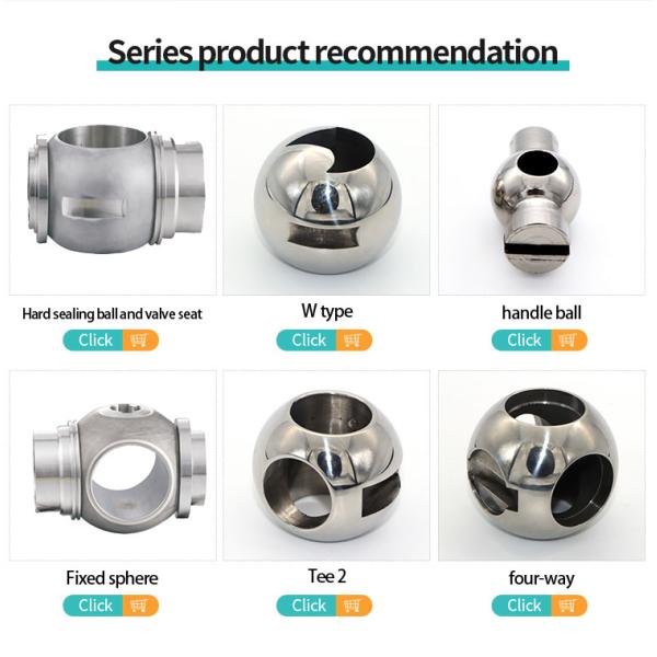 Customized Support OEM Silver Stainless Steel Hard Seal Valve Ball with Valve Seat 201/304/316L from ISO Certified