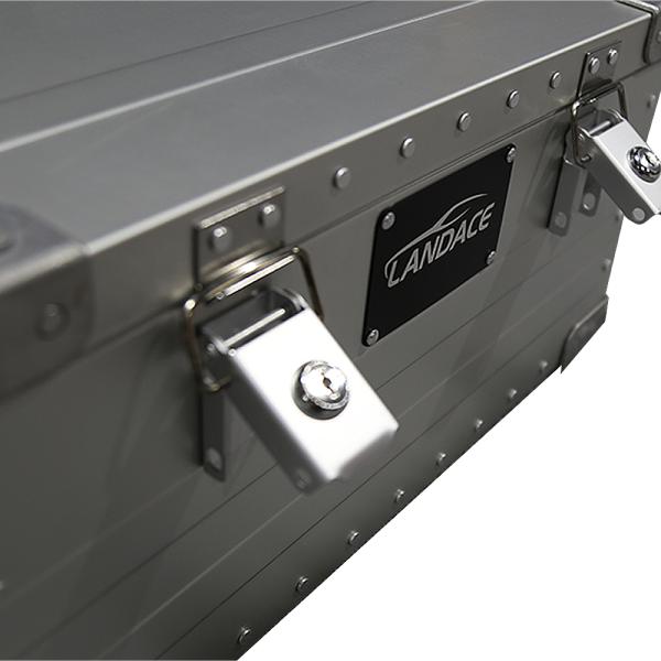 Insulated Outdoor Camping Storage Box Anodizing Vintage Aluminum Alloy for Kitchen