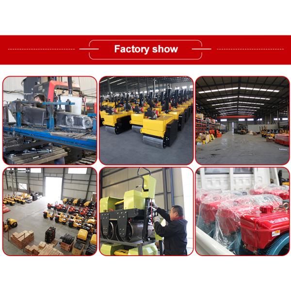 300kg Small Vibratory Roller Mini Walk Behind Road Roller Compactor for Road Building