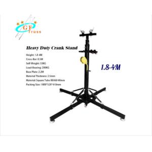 China 4M Heavy Duty Crank Stand Portable Telescopic Lifting Truss Tower For Hanging Lighting on sale