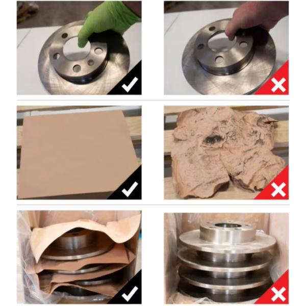 Gravure Printing Single Side VCI Anti Rust Paper Mill Brown Paper Bag Packaging