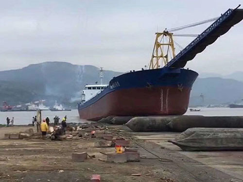 Dia 1.5 Meters Ship Launching Airbags 7 Layers Boat Recovery Airbags