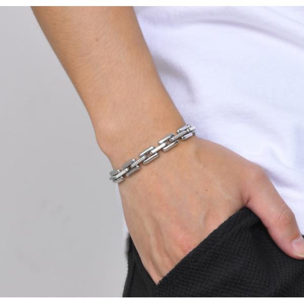 Plated Black Stainless Steel Bracelet 316L Material Men's Bracelets With Fast Shipment