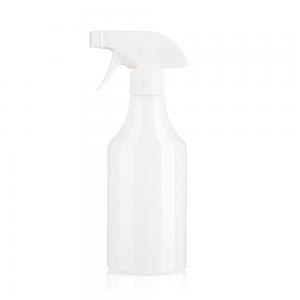 China White 500ML PET Plastic Trigger Spray Bottles For Household Cleaner on sale