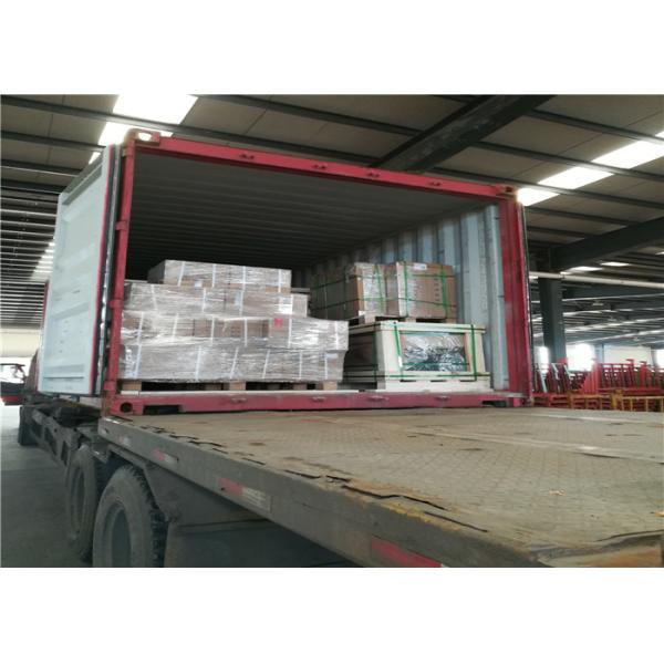 4mm Thickness Ultra Clear Tempered Glass , Solar Tempered Glass Flat Edge