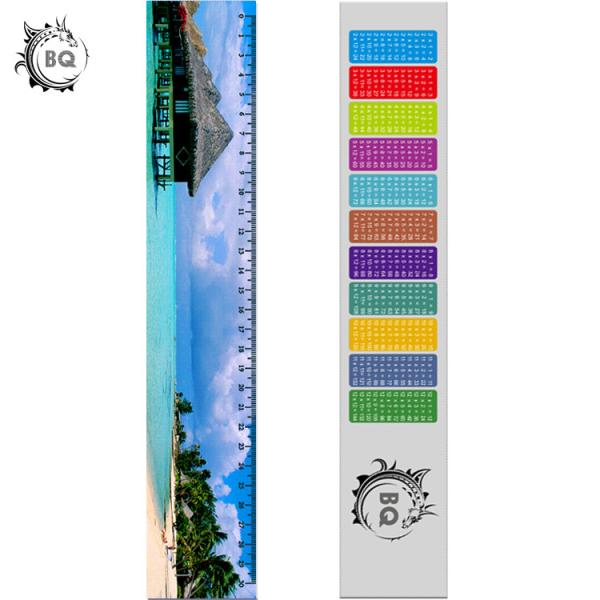 Durable Custom Lenticular Printing / Catoon 3d Lenticular Ruler For Kids