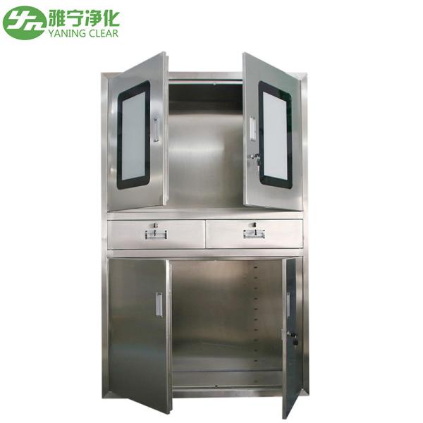 Sus304 Hospital 0.8mm Stainless Steel Medical Cabinet For Operating Room