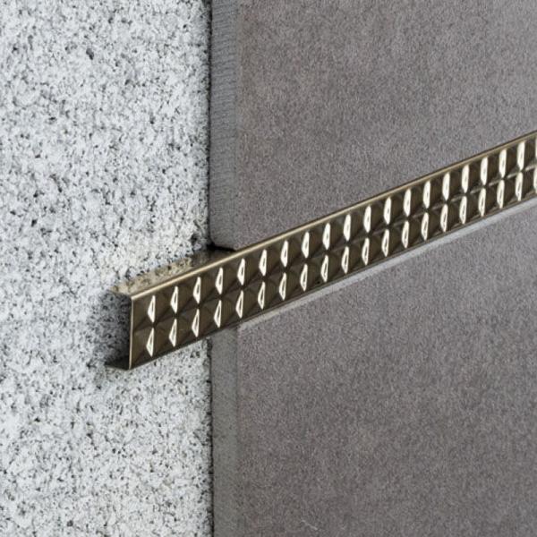 Mirror Stainless Steel Tile Trim U Shape Decorative Strips Square Tile Edge Trim