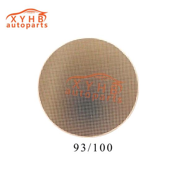 Ceramic Carrier Three-Way Catalyst High-Quality Euro 1-5 Model: 93*100