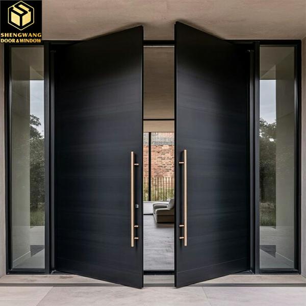 Hotel And Villa Aluminum Folding Glass Doors For Apartment Aluminium Bifold Glass Doors