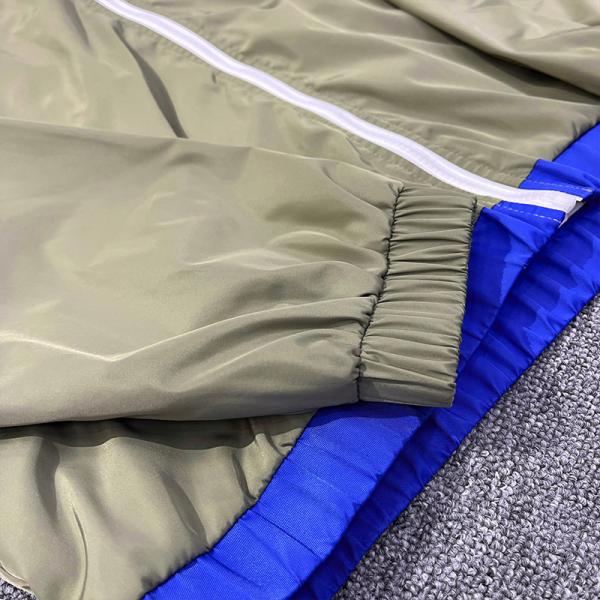 Custom Sublimation Print Nylon Hoodie And Shorts Sweatsuit Jogger Set Fabric Nylon