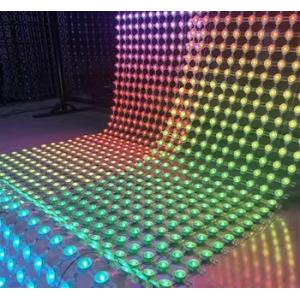 Quality 3in1 SMD3535*3 Programmable Full-Color LED Mesh Display Panel for Advertisement IP67 Protection Class wholesale