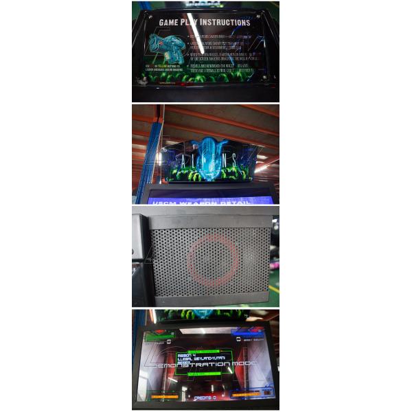 2 Players Alien Theme Shooter Arcade Machines With 42 Inch Screen