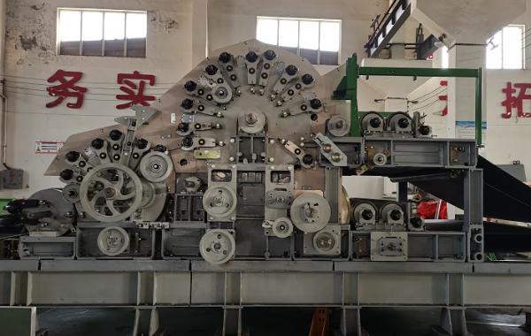 HONYI 80m/min Double Cylinder Wool Nonwoven Carding Machine for sale