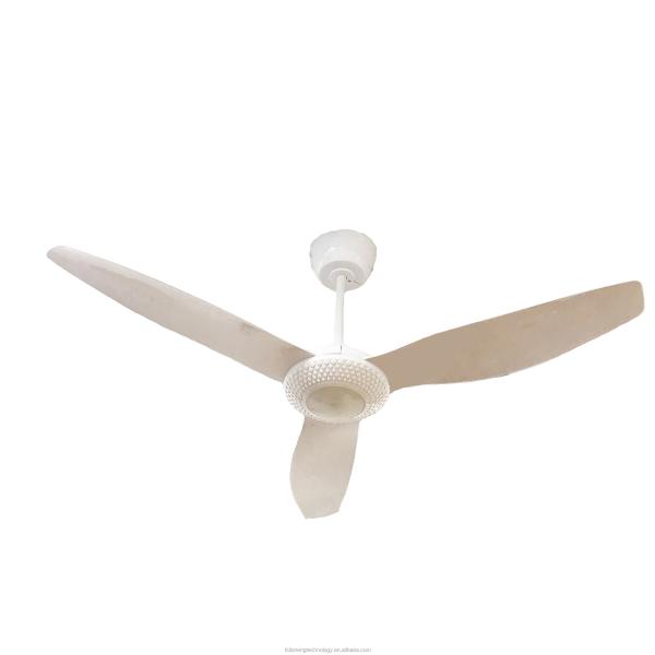 Industrial Blade Ceiling Fan Full Copper Motor 12V 56 Inch Remote Control