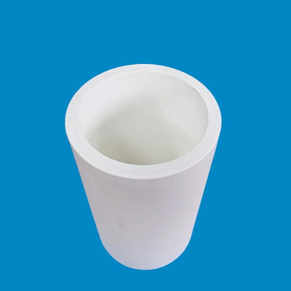 Alumina ceramic crucible product view