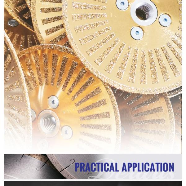 9 inch Metal Cutting Discs Electroplated Diamond Saw Blade for Cutting Stainless Steel