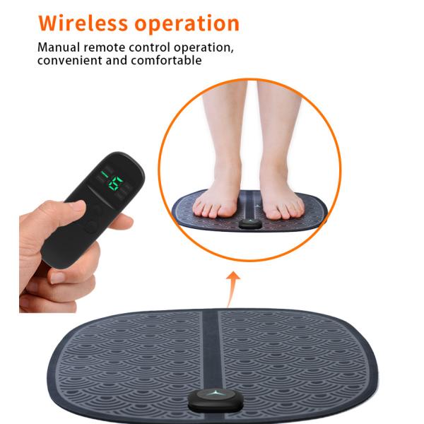 90mAh Electric EMS Foot Massager Mat Legs Therapy Blood Circulation