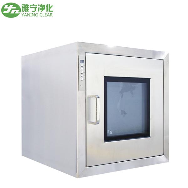 Electrical Interlock Air Shower Pass Box Laboratory Stainless Steel Clean Room