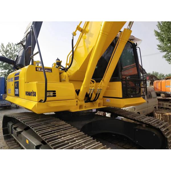 Refurbished Komatsu PC200-8 Used Crawler Excavator 20T For Earthmoving