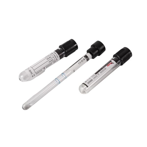 Glass ESR Test Sample Collection Tube 4ml 5ml 6ml 7ml Black ESR Tube