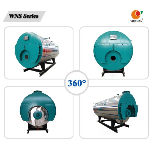WNS Series Fire Tube Automatic 1-20 ton Industrial Oil Gas Fired Steam Boiler