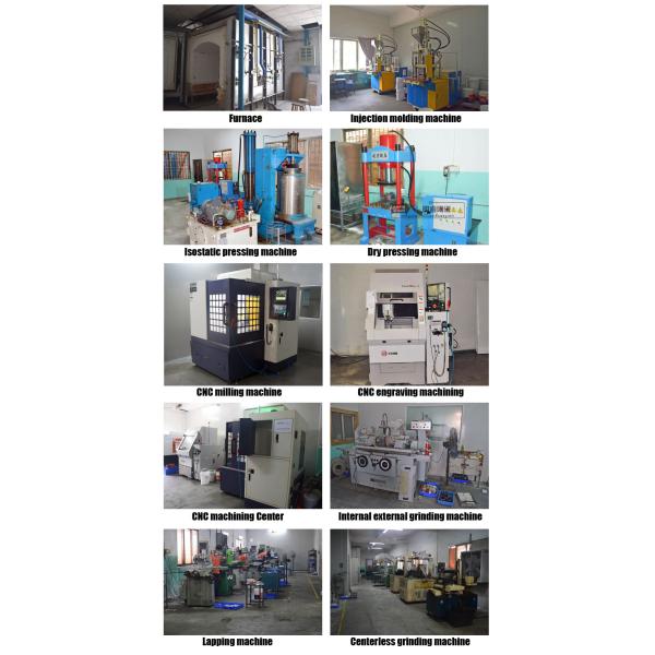 High Precision Components Alumina Ceramic Parts Base Cover Container With Hole