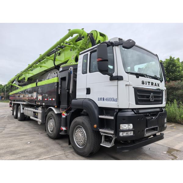 4 Axles Concrete Boom Pump Truck new 2025 Zoomlion 62meter With Sitrak Chassis