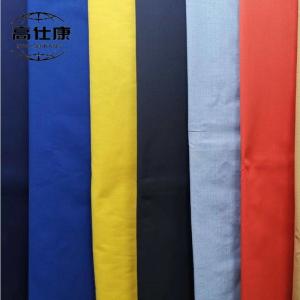 China 50% Meta Aramid 50% FR Blended Viscose Fabric 260gsm Sapphire Blue on sale