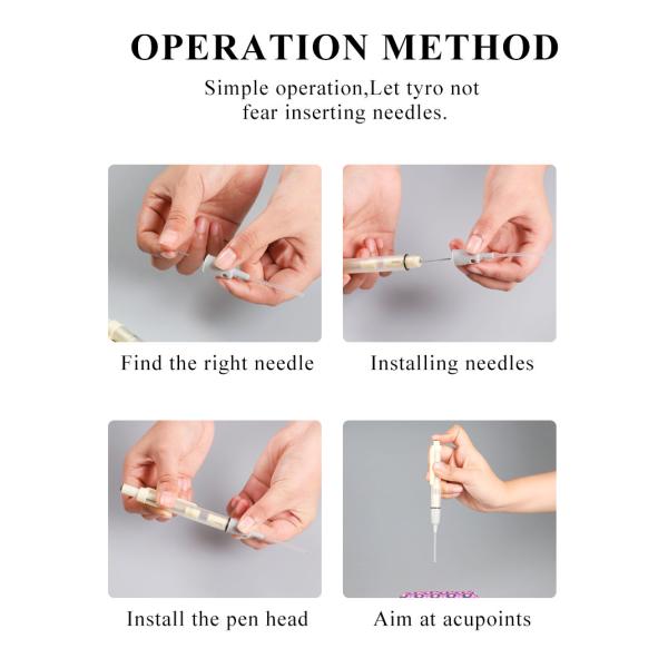 Needle Feeder Acupuncture Massage Tools CE Certification