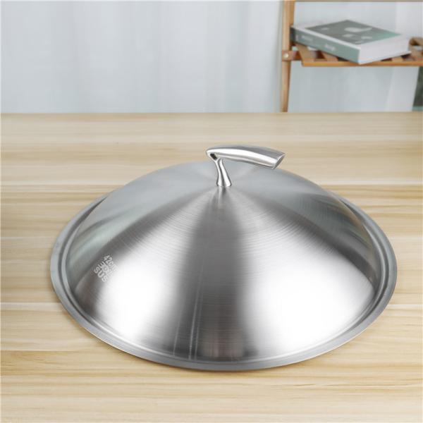 Compound Stovetop Frying Pan 42cm With Stainless Steel Cover