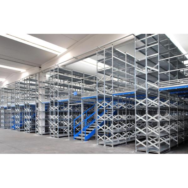 Corrosion Protection Warehouse Q235B SS Mezzanine Racking System