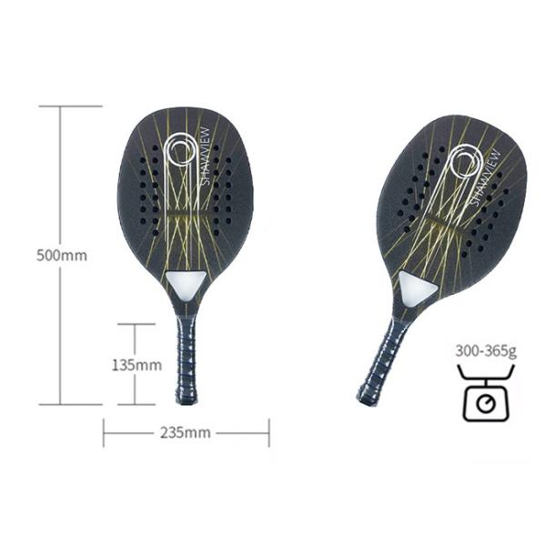 Eva 17 Padel Tennis Racket 18k Carbon Fiber Composite SWP