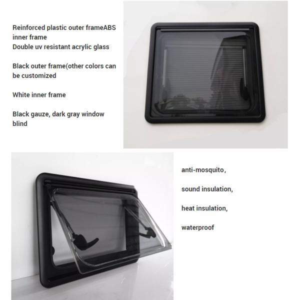 DUKE UV Protection Push Out 3mm RV Window Acrylic Sheet OEM