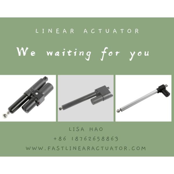 Big Force Linear Actuator With Precise Position Function 24volt Dc, 300mm Stroke, Ball Screw Type Actuator
